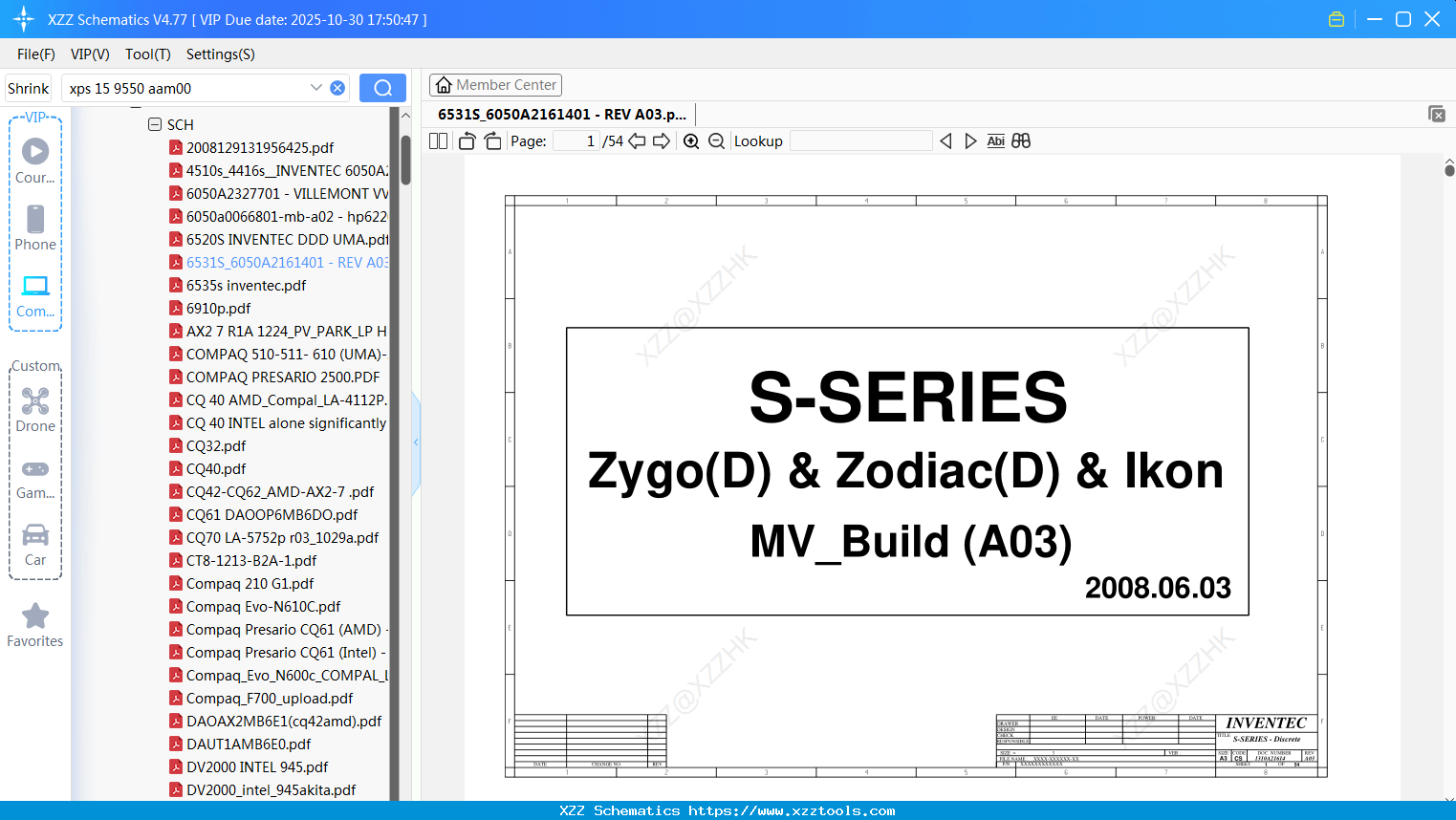 Laptop HP 6531S_6050A2161401 - REV A03